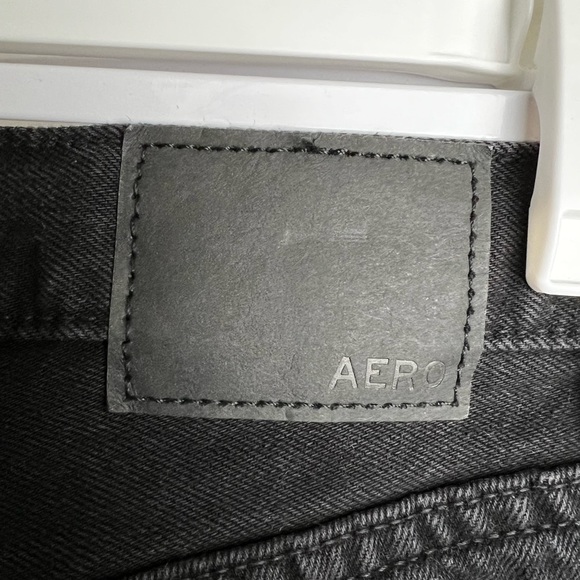 AéRopostale Aero Shorts Women’s 4 Black 90s Cut - Picture 3 of 7